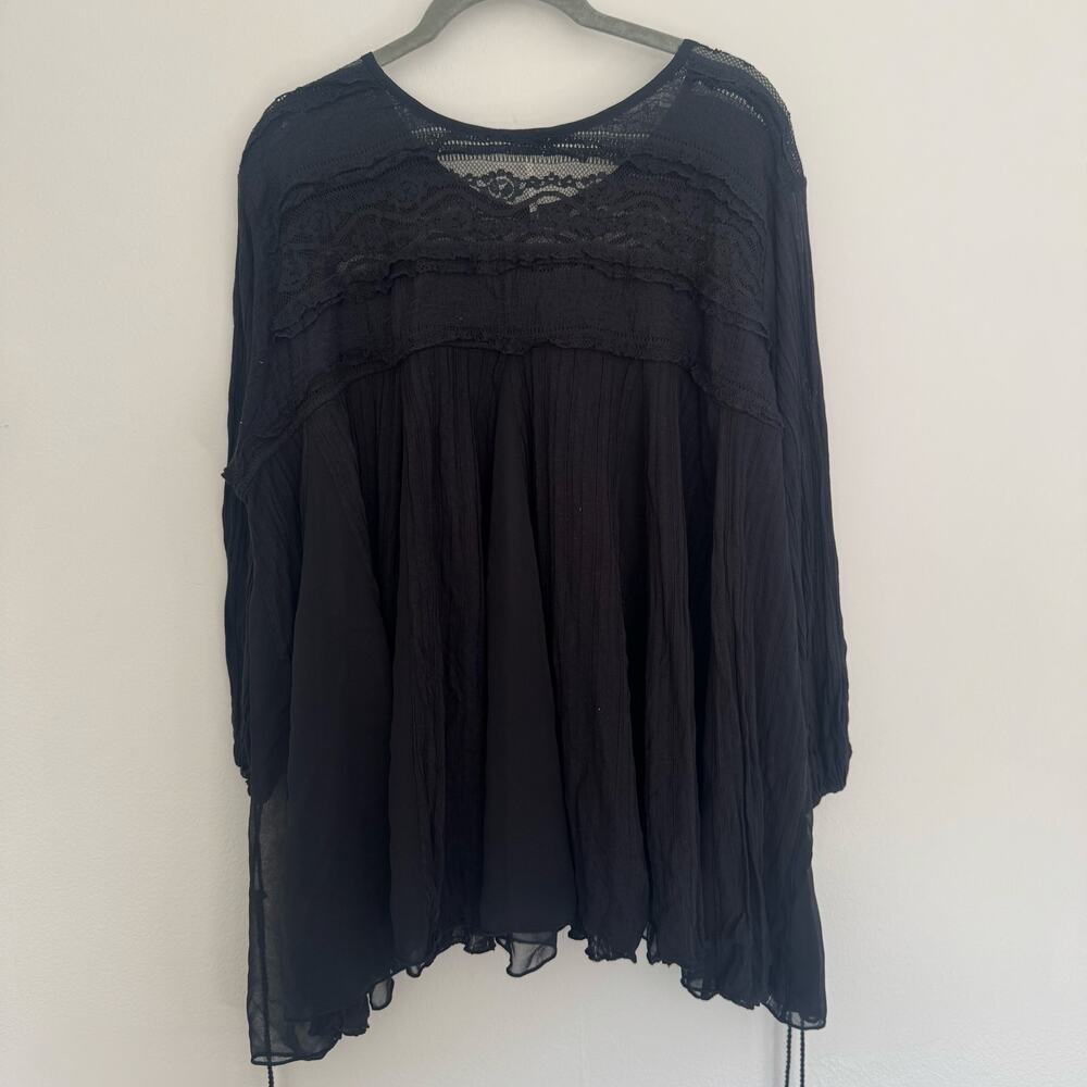 Free People Penny Lane Tunic in Black - Picture 7 of 8